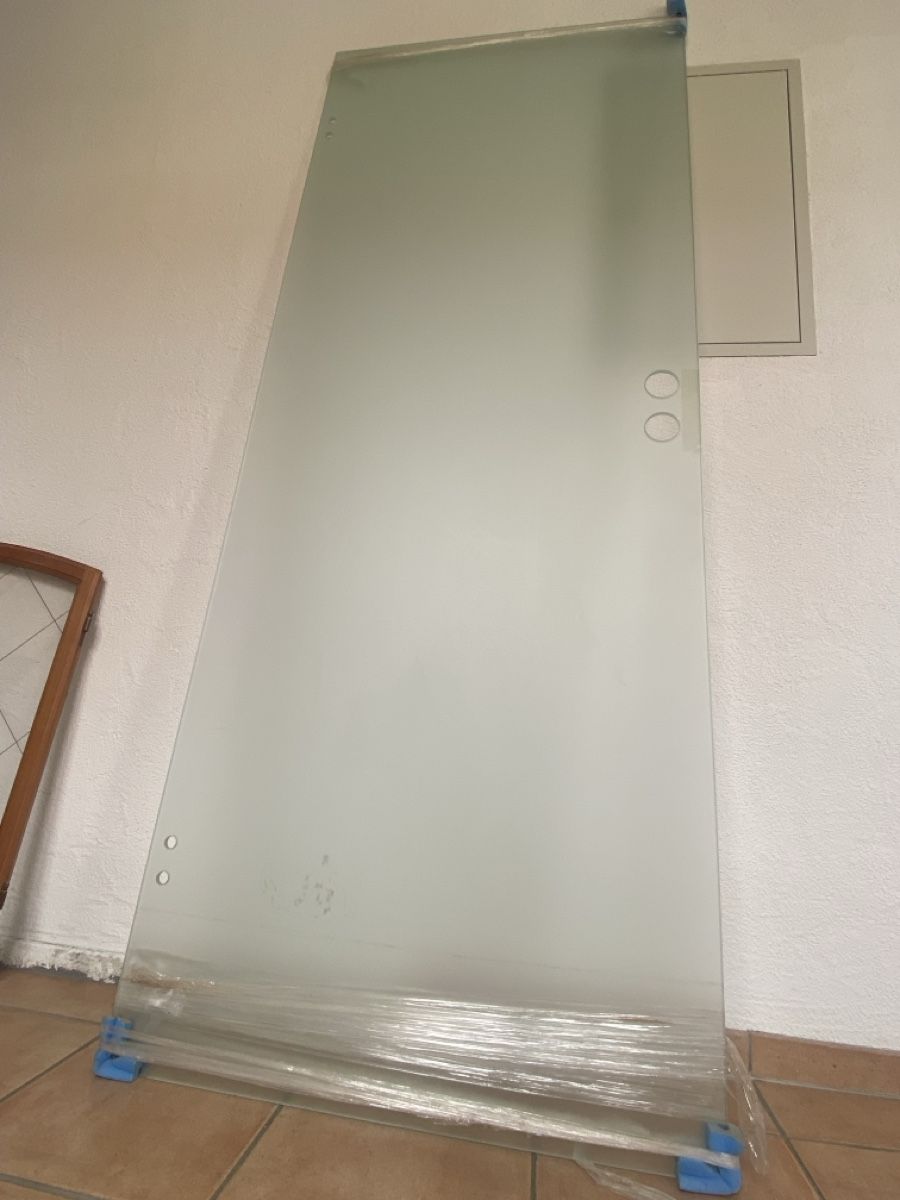 Türen: Glastür satiniert 194 x 75 cm – Neu (gemäss Beschreibung) aus Wangen an der Aare von Thedog