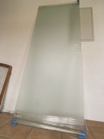 Glastür satiniert 194 x 75 cm