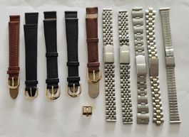 Lot de 10 bracelets de Montre et Boucle Rolex