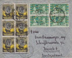 Brief 1937 KENYA - Zürich