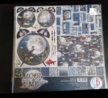 Scrapbooking Papier "Moon & Me" 12x12" neu / Paper Design