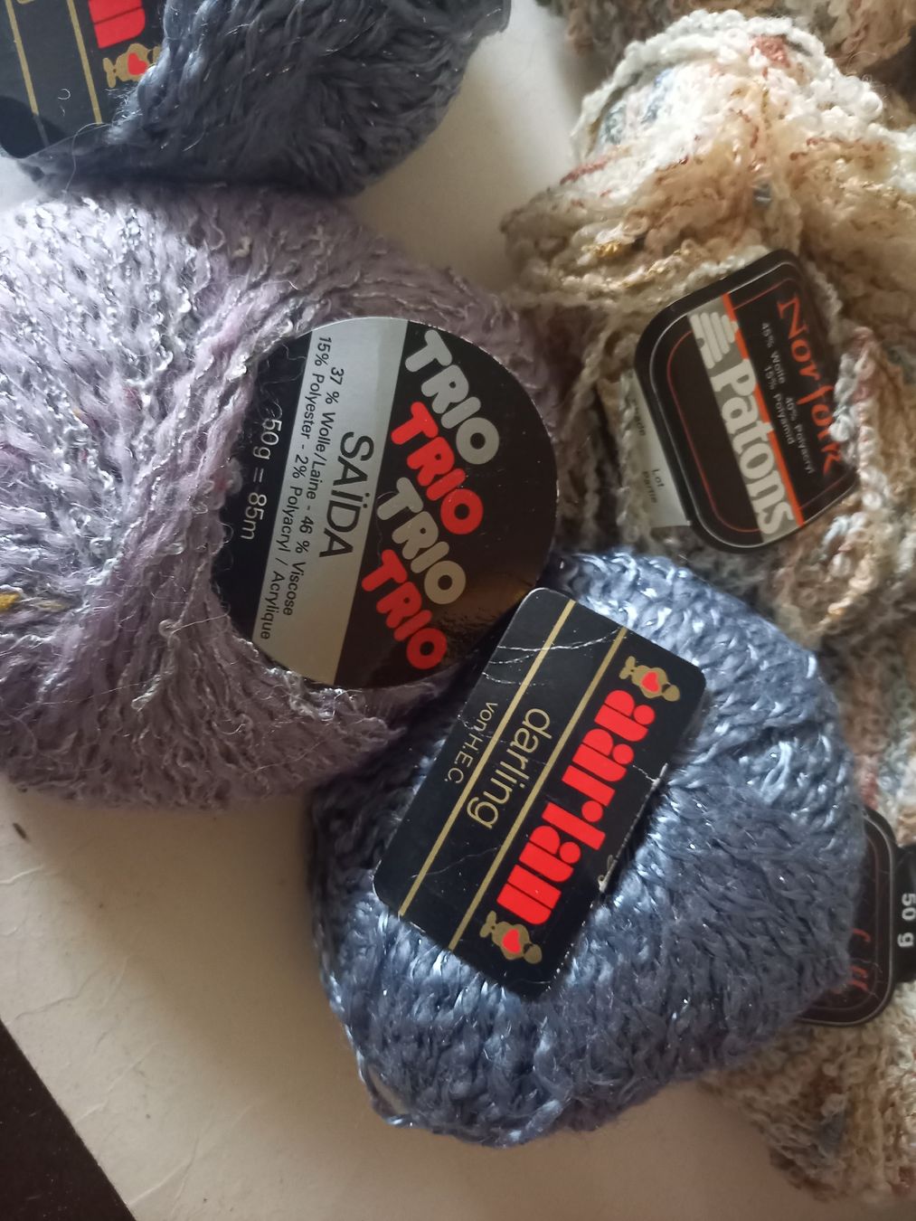 Lana: Wolle  8 x 50 gr. – Nuovo e nell'imballaggio originale da Greifensee venduto da YMCA1943 3