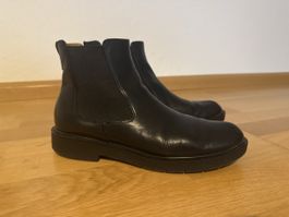 Geox Leder Boots (schwarz) in Größe  39,5