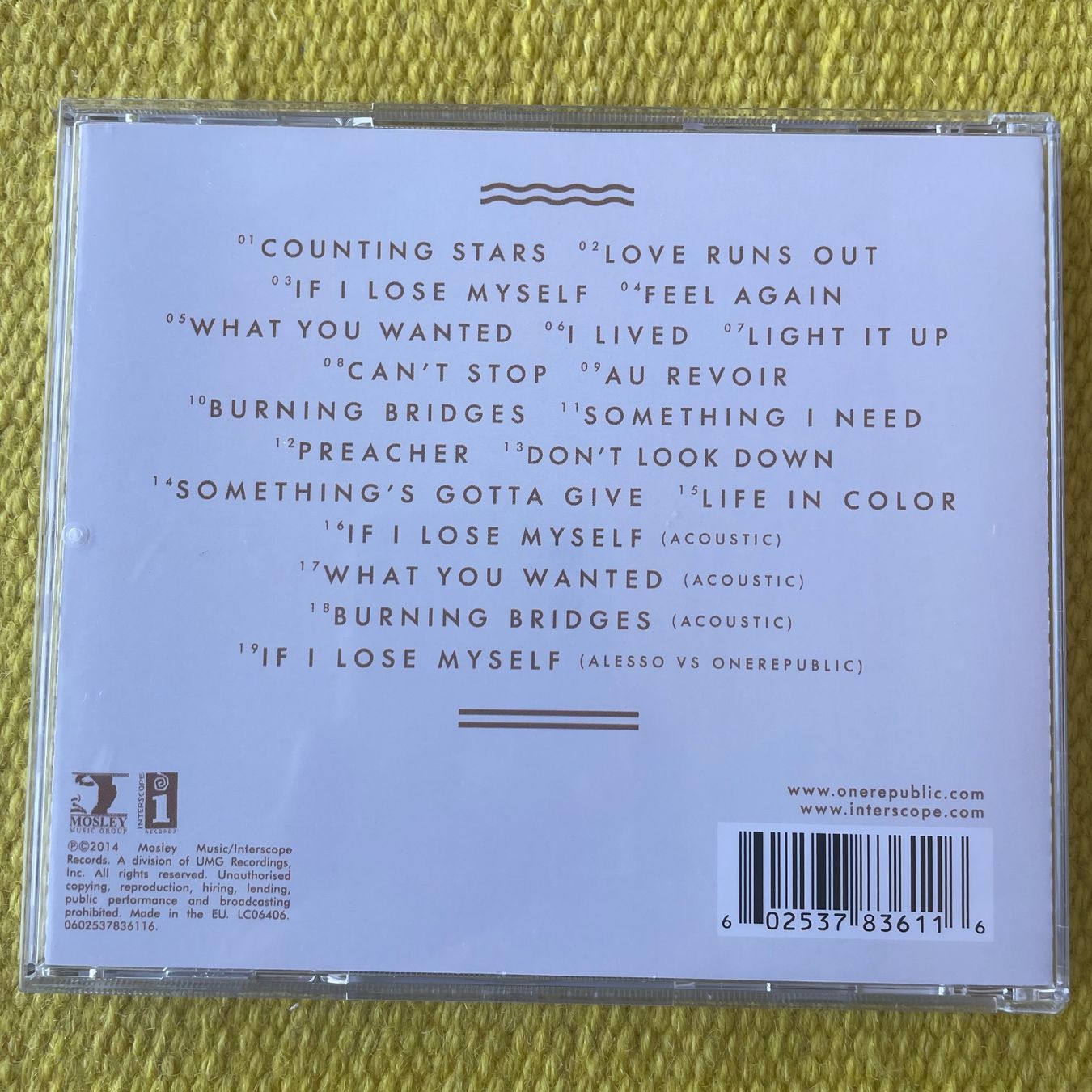 CD: ONEREPUBLIC-NATIVE – Usato da Rorschacherberg venduto da CD-Roli 1