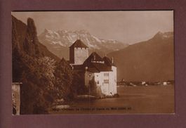 Château de CHILLON - Dents du Midi - 1921