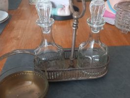 Oel & Essig Menage mit Schäli / Vintage
