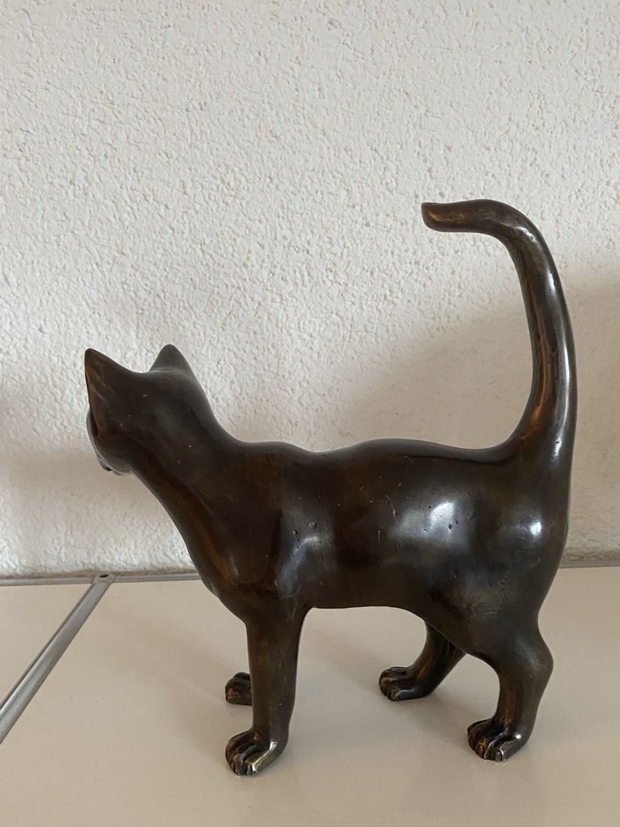Statuette: Bronze, Katze laufend – Nuovo (secondo la descrizione) da Zürich venduto da eileenchen1 3