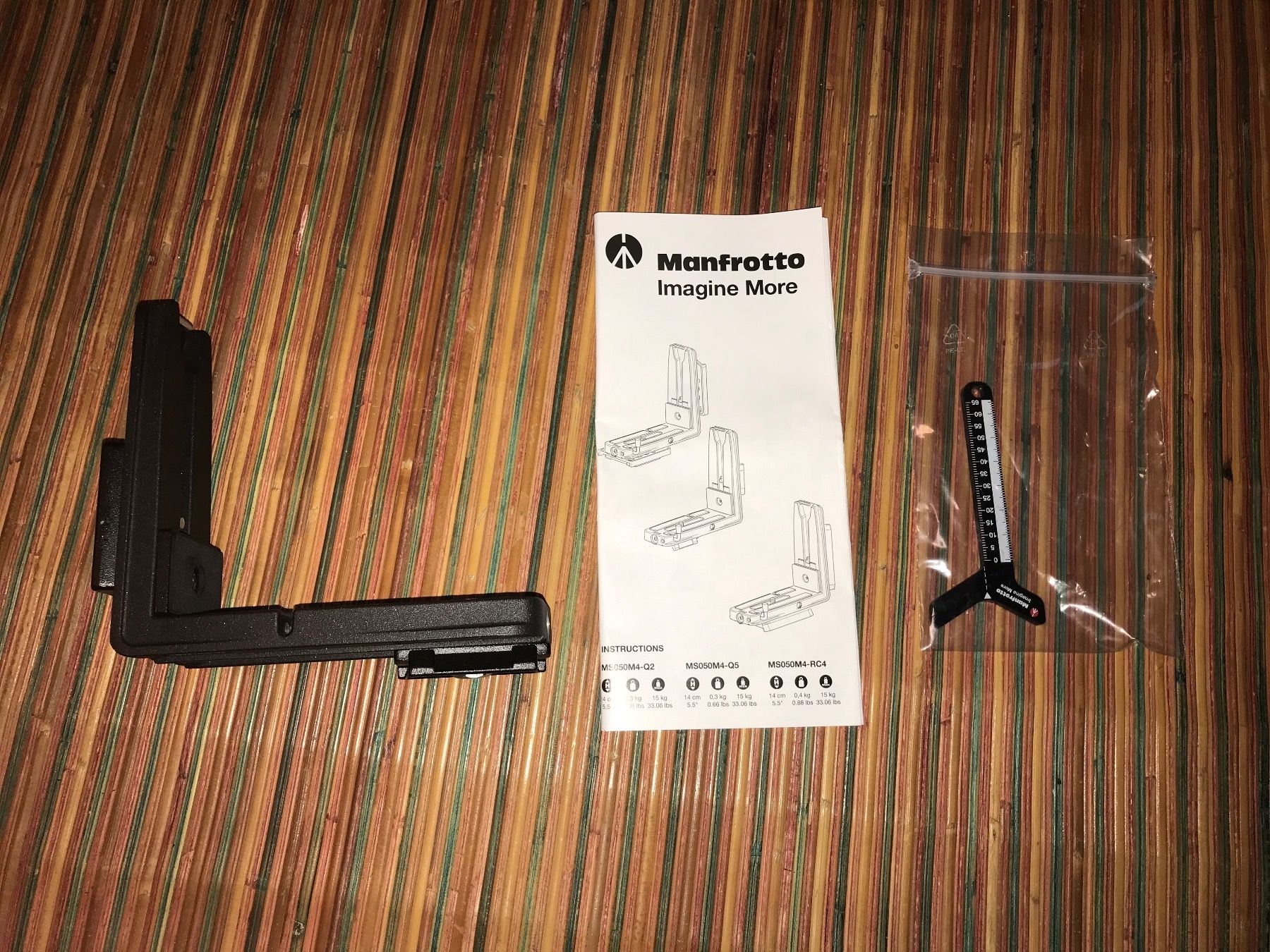 Manfrotto Supporti a parete: Manfrotto MS050M4-Q2 L Bracket Q2 – Usato da Escholzmatt venduto da Grafix 1