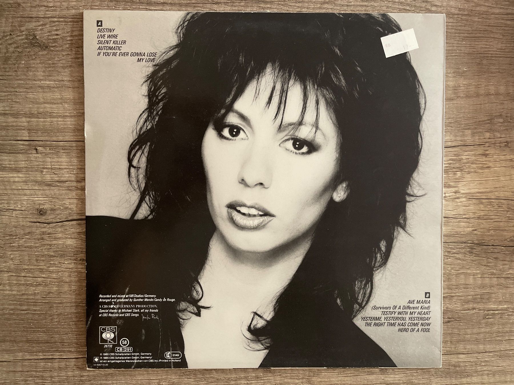 Dischi in vinile: A479/Jennifer Rush - Movin – Usato da Frutigen venduto da Philippe_jsp 1