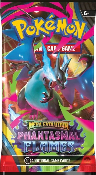 Pokémon Carte collezionabili: 1x Pokémon Phantasmal Flames Booster (EN) – Nuovo e nell'imballaggio originale da Genève venduto da Resko