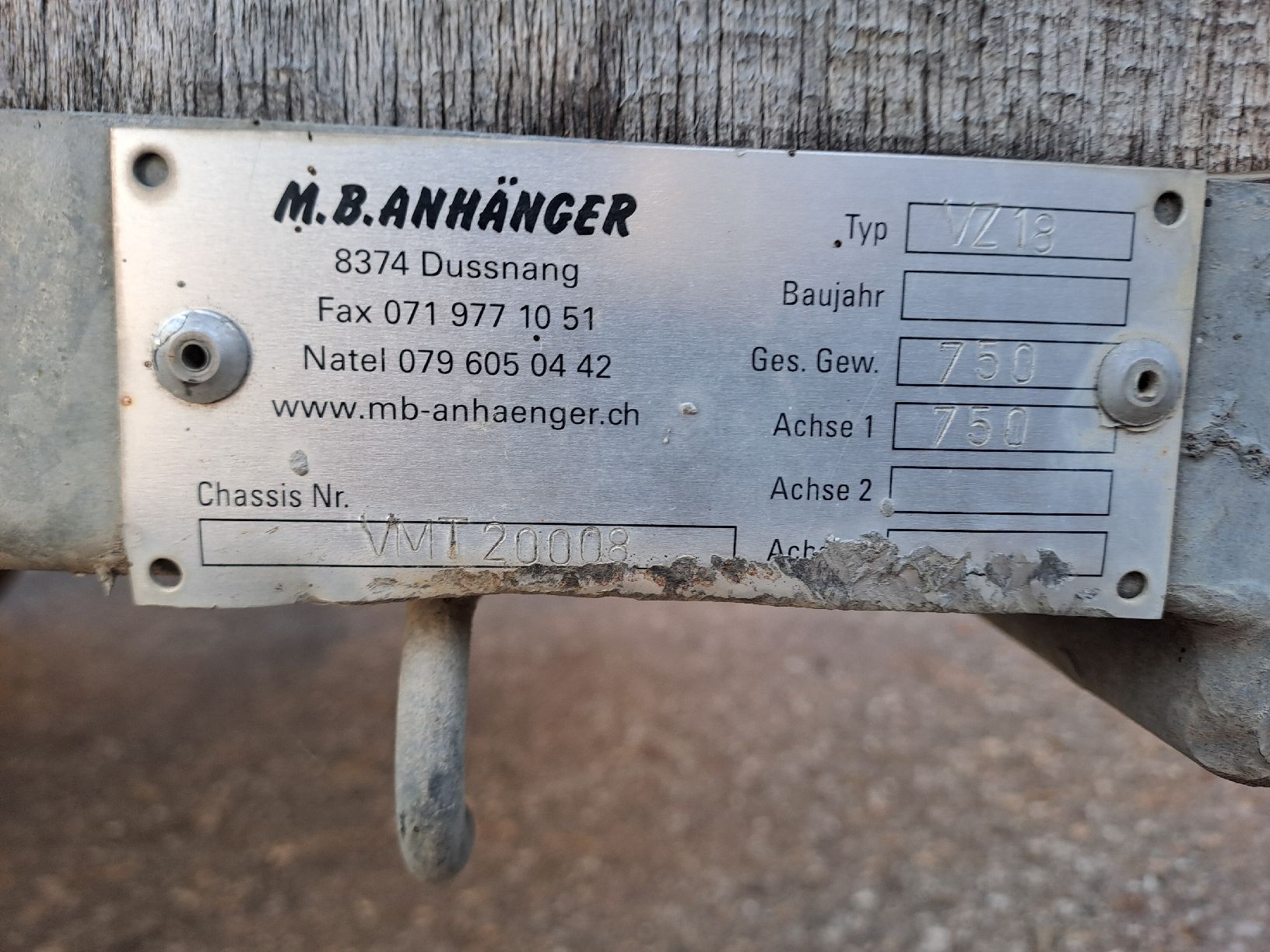 Agados Rimorchi: Werkzeuganhänger – Difettoso da Ebnat-kappel venduto da Steff08 6
