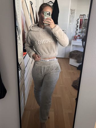 Loungewear Set, Teddy Flausch