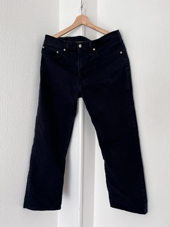 Levi Strauss 751 trousers Black W34 L30 Used