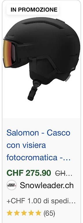 Helme: Casco da sci  – Gebraucht aus Iragna von Hiuston 4