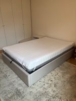 140x200 Ottoman Storage Bed + Soft Foam Mattress