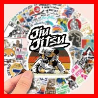 Jiu Jitsu Kampfsport BJJ Ringen Wrestling 50 tlg Stickerset