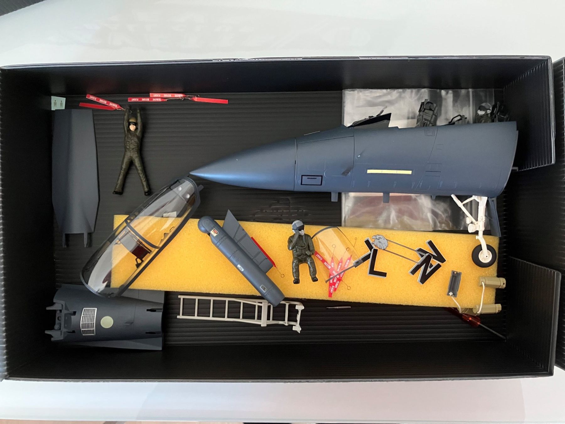 Tamiya Kit di modellismo & Modellini statici: F-15E Strike Eagle Tamiya 1:32 gebaut – Nuovo (secondo la descrizione) da Gelterkinden venduto da DanyZ74