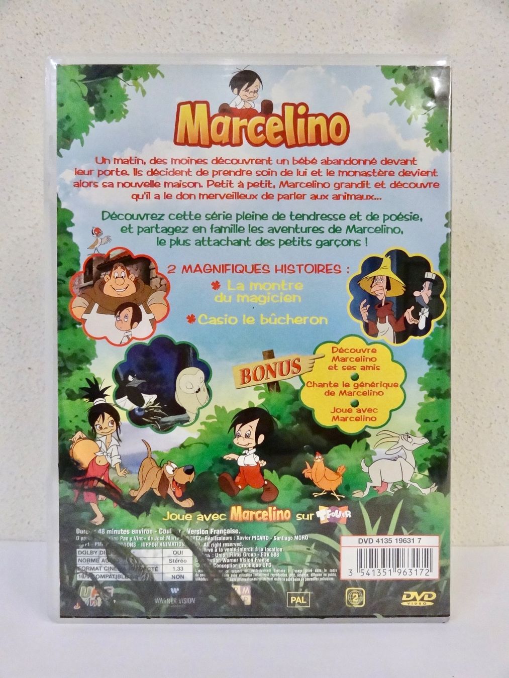 Tutti i DVDs: DVD MARCELINO - UN MONDE DE MAGIE – Usato da Kerzers venduto da wisaundso 2