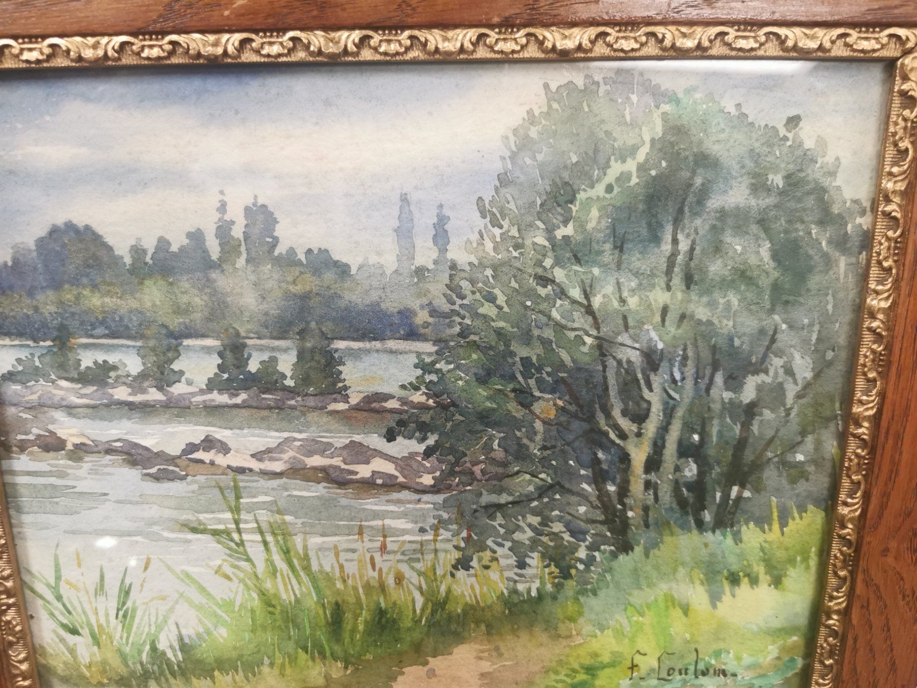 Dipinti: MAGNIFIQUE AQUARELLE SIGNÉE – Usato da Genève venduto da Qanil77 6