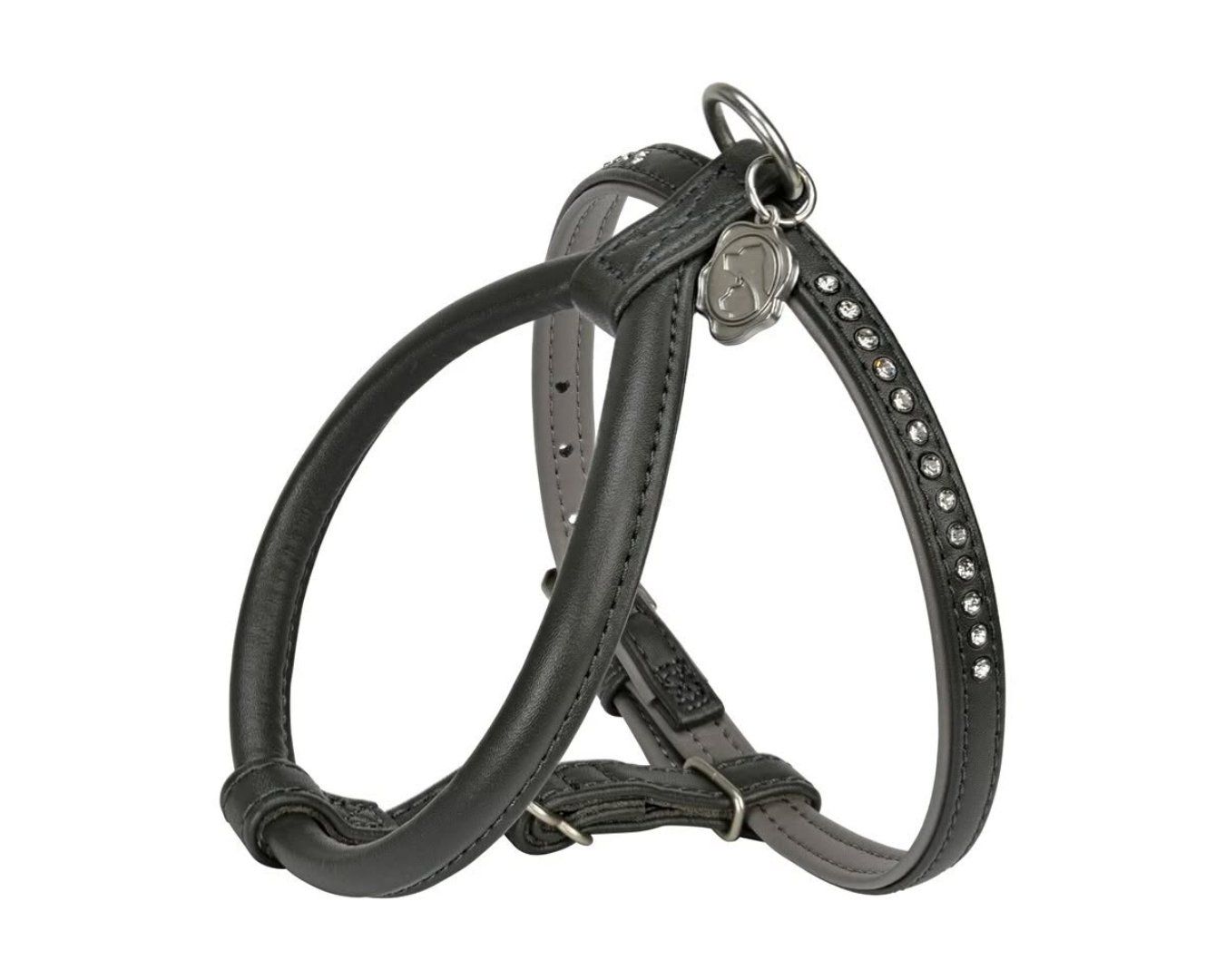 Collier et laisse: Schwarzes Hunde Geschirr – Neuf (Voir description) à Maur par Laura-96