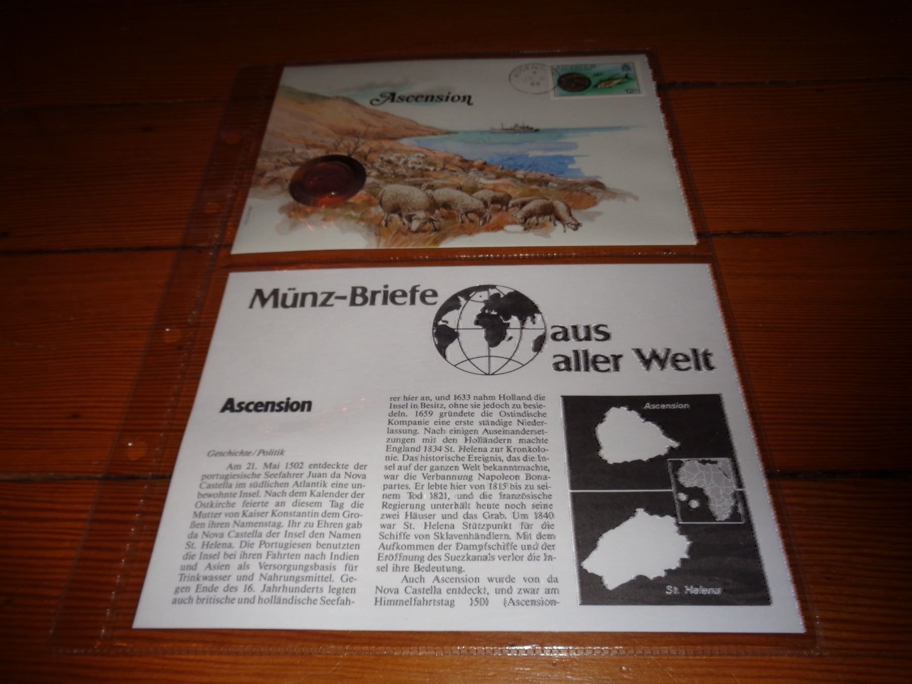 Tutti le monete: Münzbrief Ascension – Usato da Olten venduto da Disc-Verkauf