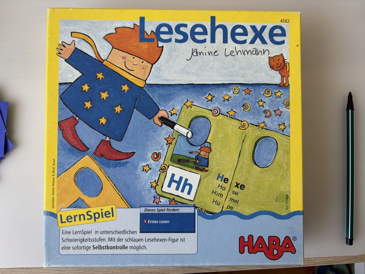 Haba Spiele: Lesehexe Lernspiel Haba – Gebraucht aus Grosswangen von Sunnyday35