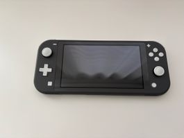 Nintendo Switch Lite Konsole Grau mit Netzteil guter Zustand
