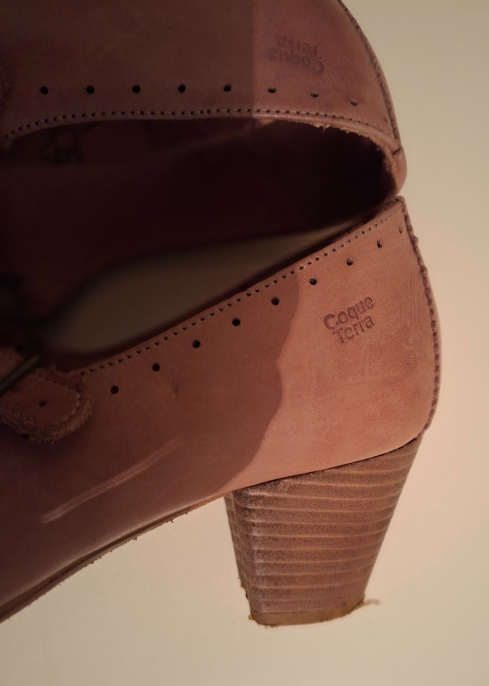 Scarpe da donna: Echtleder Schuhe Coque terra Gr. 40 – Usato da Münchenbuchsee venduto da lanereal 2