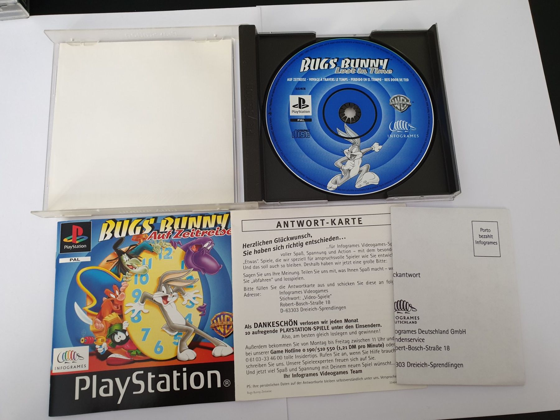 Giochi: Bugs Bunny auf Zeitreise / PlayStation 1 PS1 – Usato da Rain venduto da Rou_z26r 2
