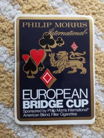 Philip Morris, European Cup, Sticker