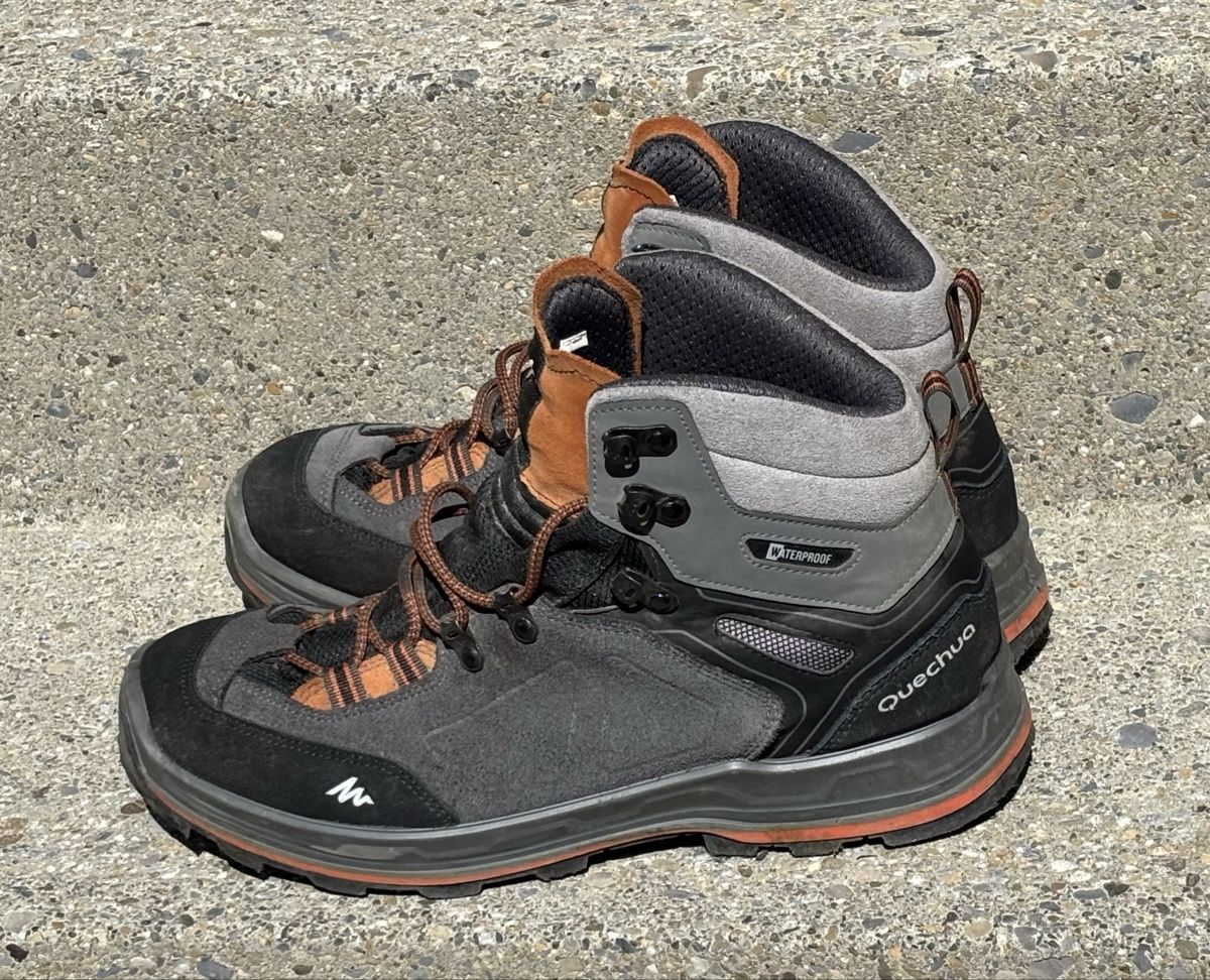 Decathlon Herrenschuhe: Wanderschuhe Herren Gr 43 Quechua – Gebraucht aus Geuensee von casati01 1
