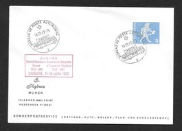Sonderbrief A. 910 50 Jahre Olymp Komitee etc. Lausanne 1962