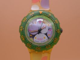 Swatch Scuba 200 "Sea Grapes" SDK105, neue Batterie
