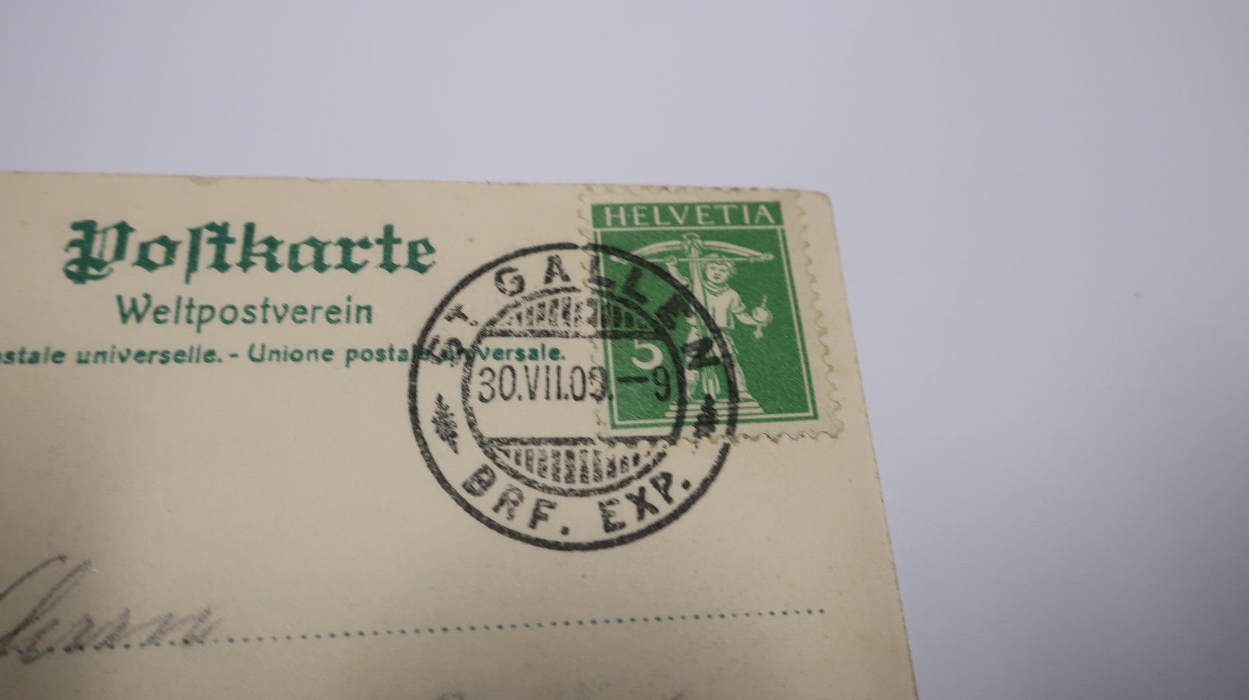 Cartoline postali: St. Gallen Scheffelstein – Usato da Cormoret venduto da Pascalll2001 4
