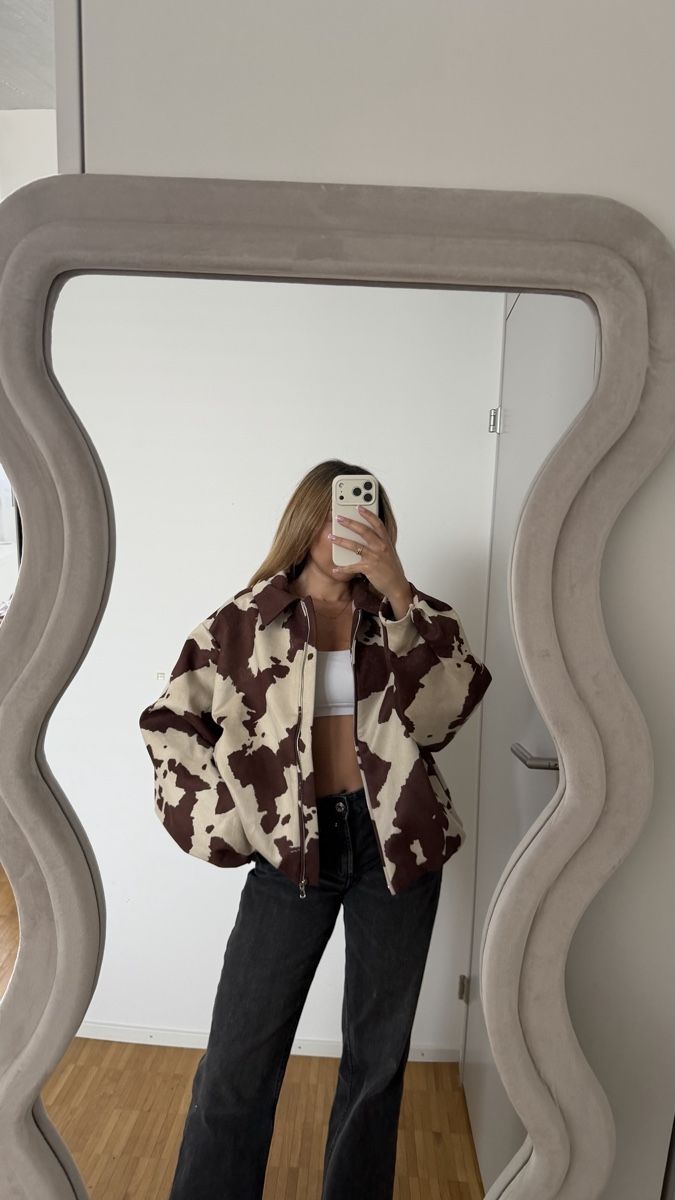 Giacche: Lumina Cow Print Jacket - Size M – Nuovo e nell'imballaggio originale da Wallisellen venduto da Periffy 4