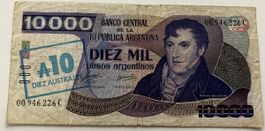 Argentinien 10‘000 Pesos