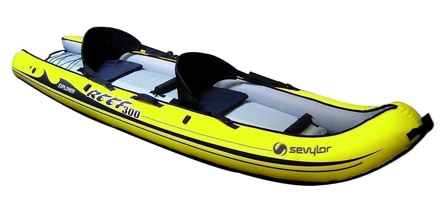 Sevylor Barche: Kayak Sevylor Reef 300 – Nuovo e nell'imballaggio originale da Beckenried venduto da angel-mountain