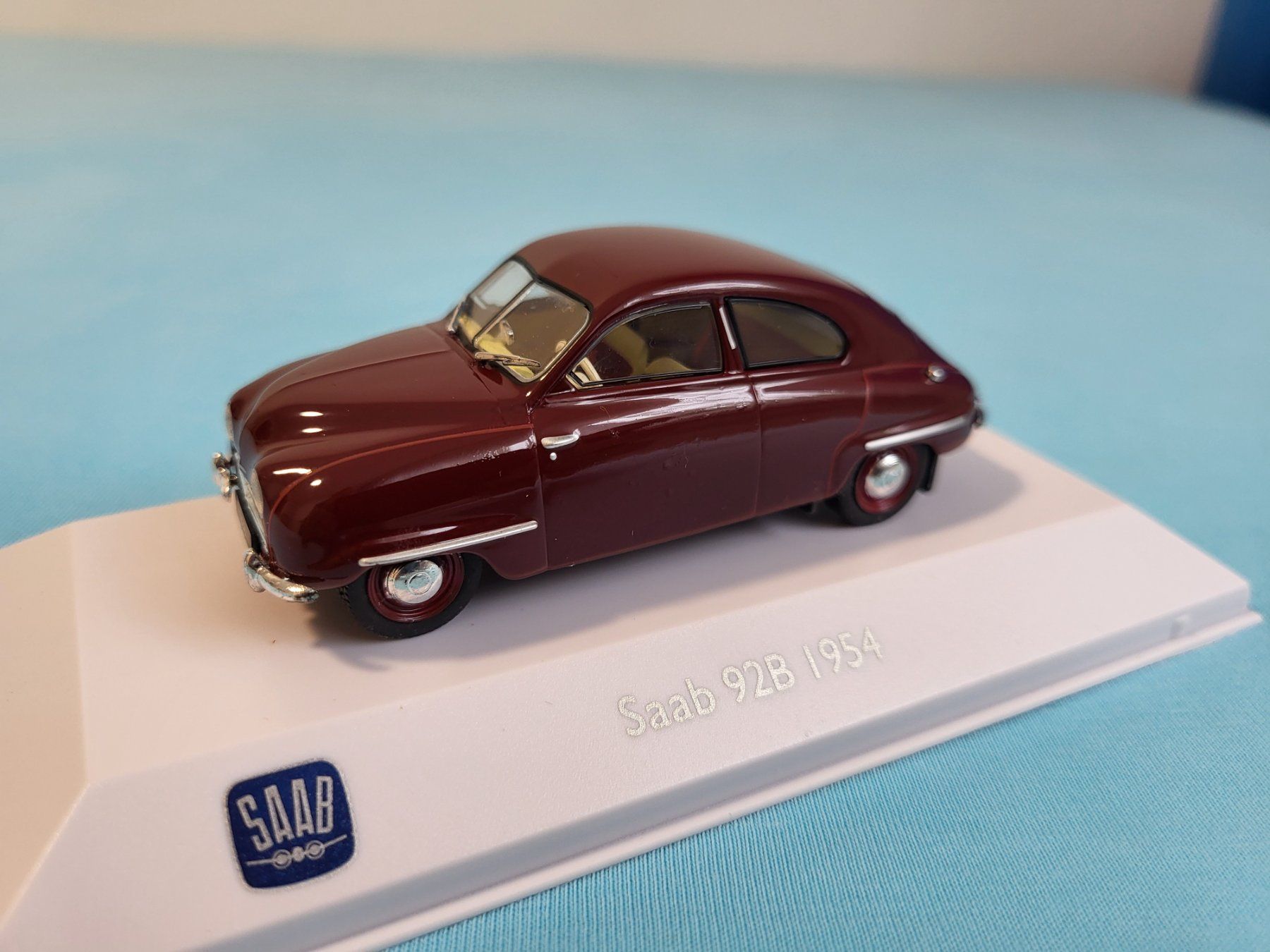 Saab Modellautos: SAAB 92B, 1954 – Neu (gemäss Beschreibung) aus Glattbrugg von PhilKrill