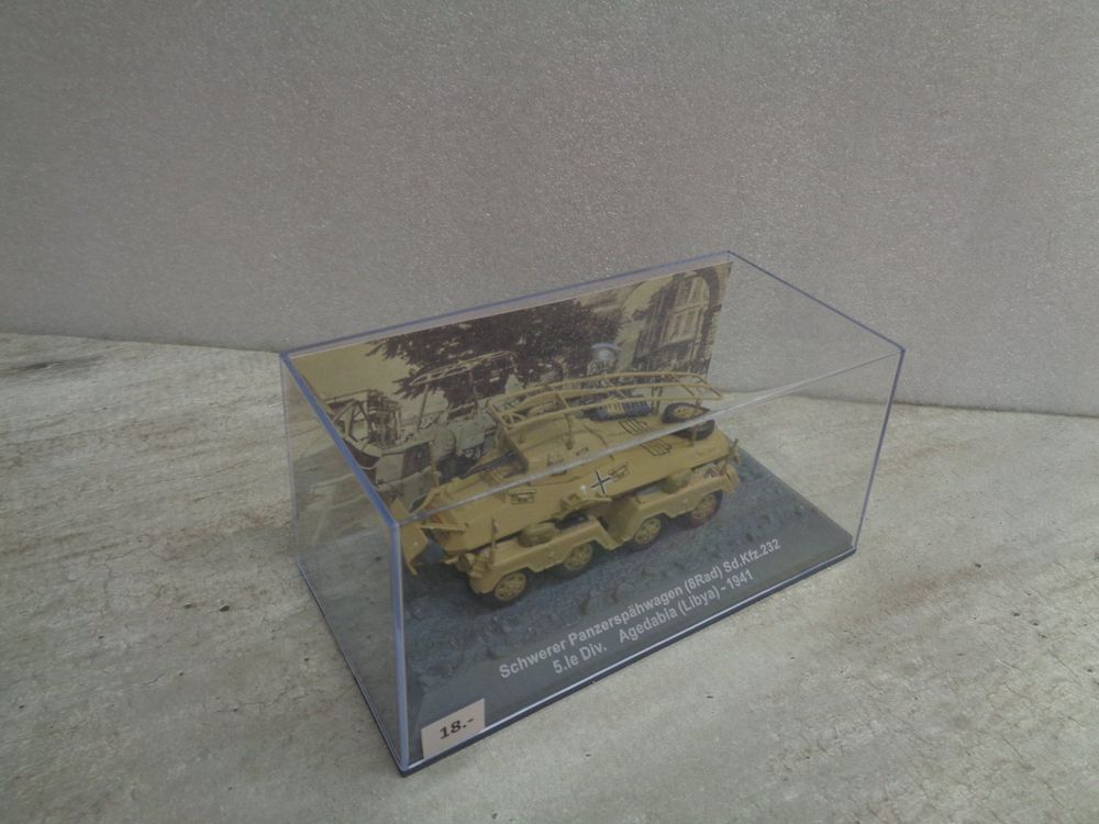 Char Militaire Altaya 1/72 - Sd.Kfz 7/2 Flak - Front Est 1943 - Modèle à Monter
