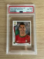 Cristiano Ronaldo Panini World Cup 2014 Sticker PSA 8