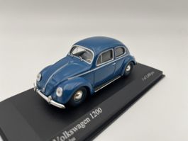 Volkswagen 1200 „Azurblau“ – 1:43 Minichamps