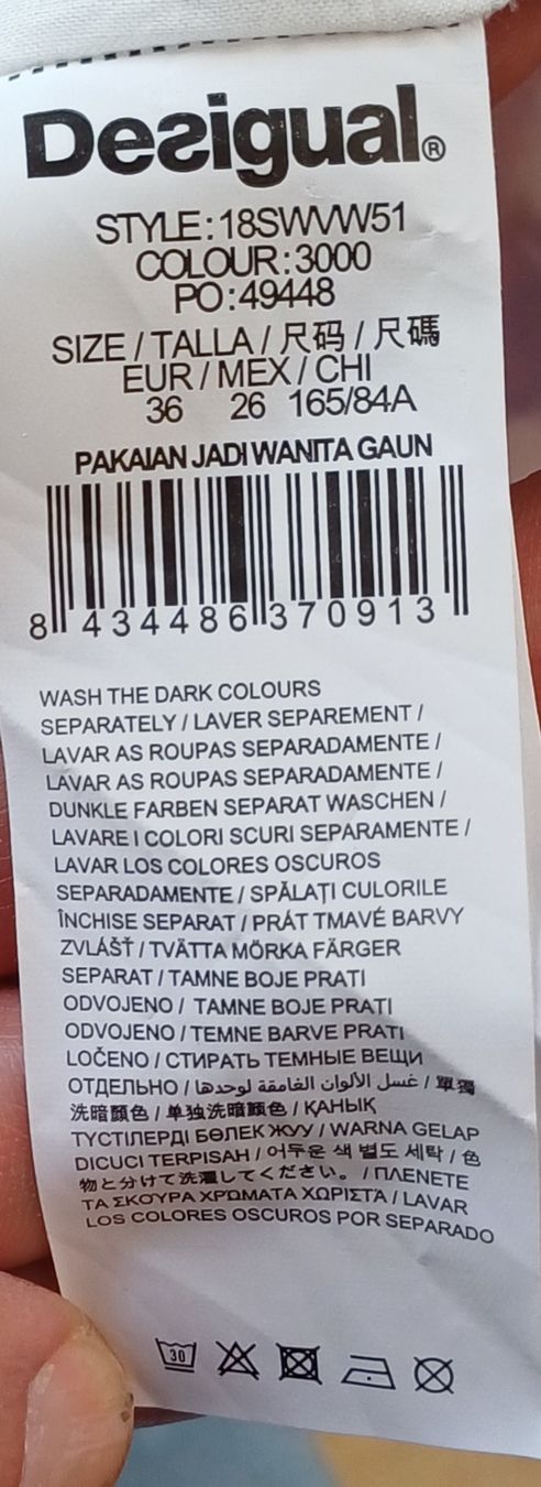 Desigual Vestiti: Kleid von Desigual im 36 – Usato da Merenschwand venduto da Brockinell 6