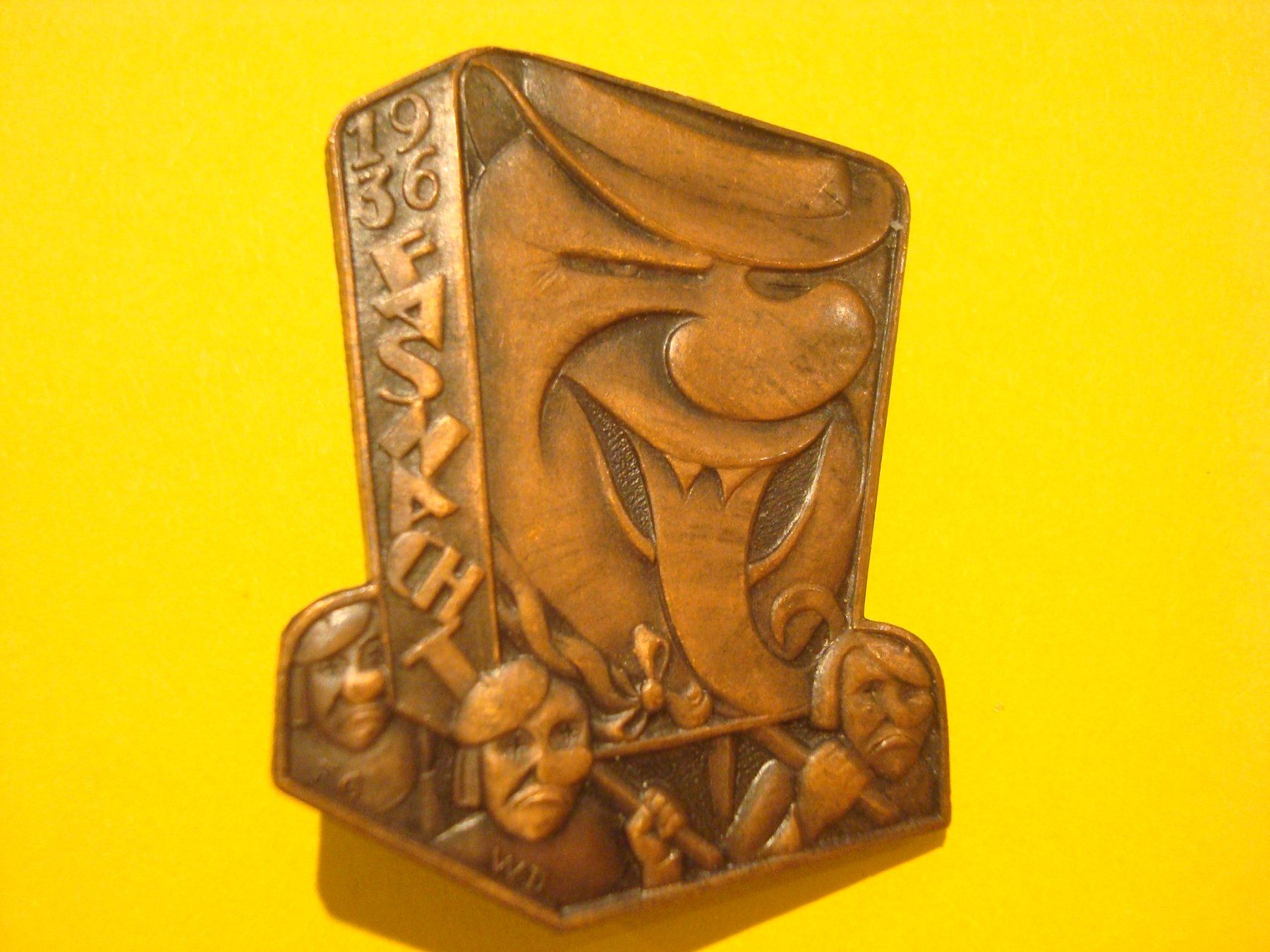 Placchette & Badge: Plakette Kupfer 1936 – Usato da Riehen venduto da Baerewaegli