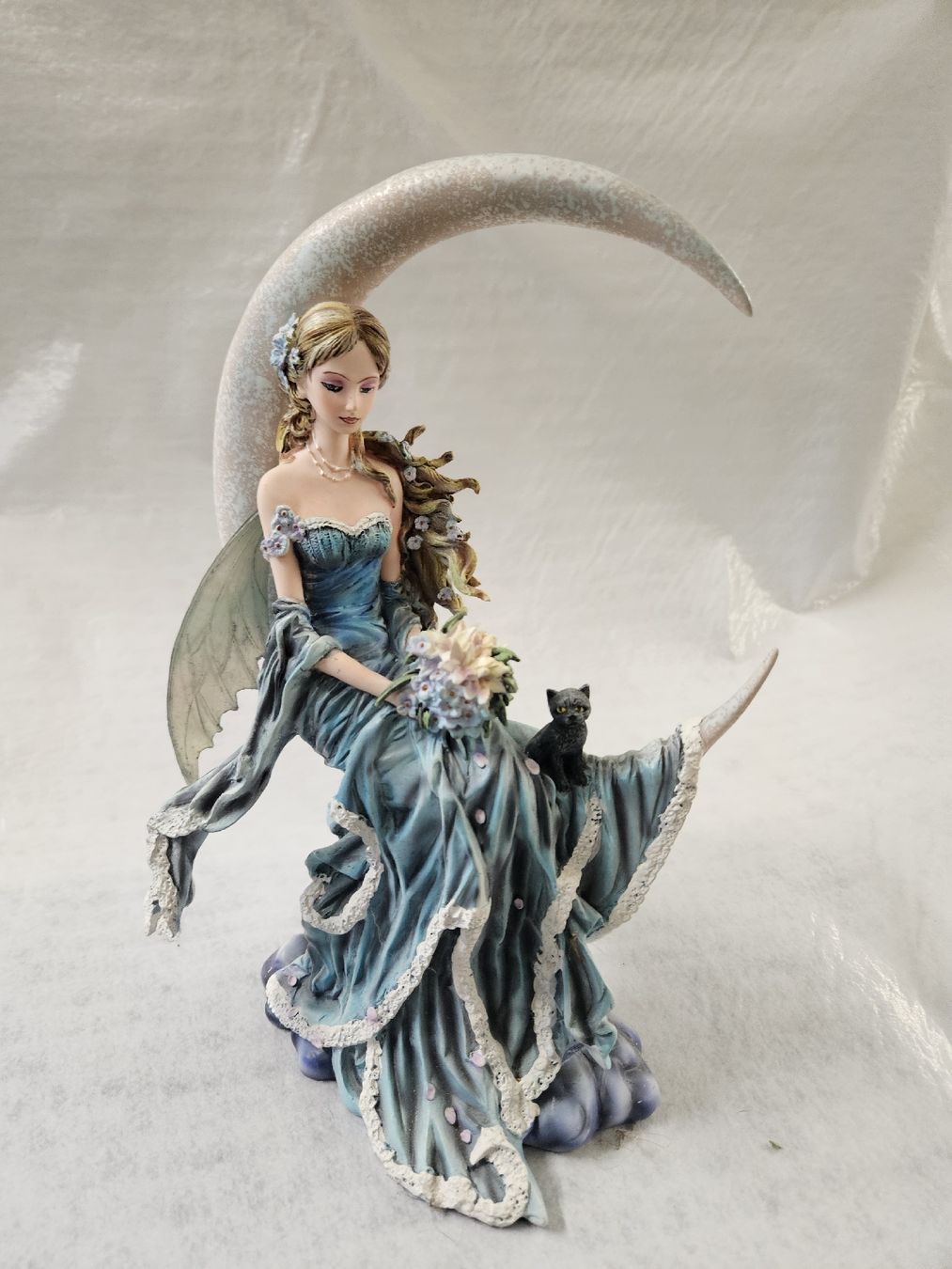 Tutte le decorazioni: Mondfee Fairy on Cresent Moon – Nuovo e nell'imballaggio originale da Dielsdorf venduto da Kenan997