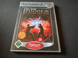 STAR WARS EPISODE 3 DIE RACHE DER SITH SPIEL FÜR PS2