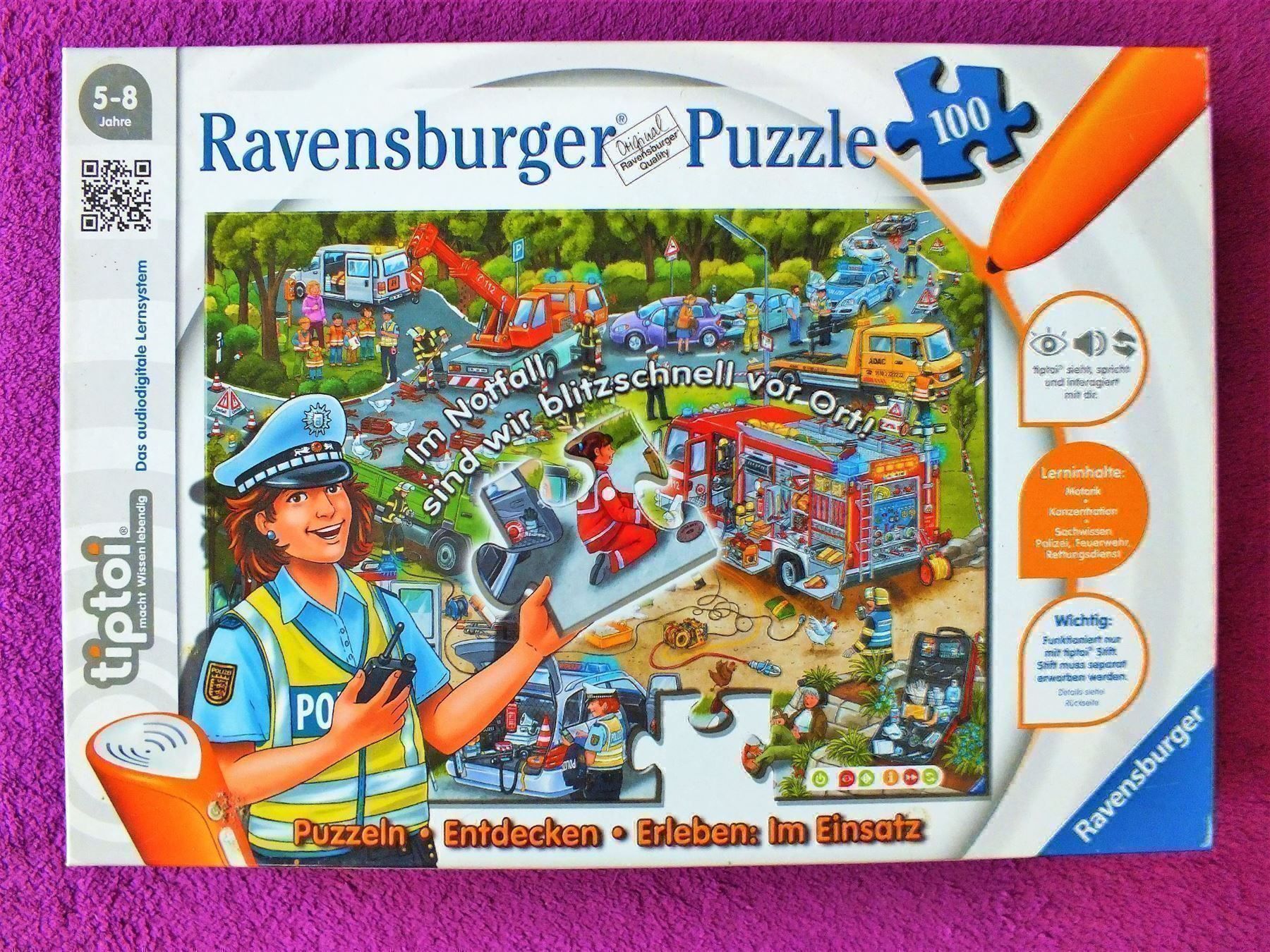 Tiptoi Puzzles: tiptoi Puzzle - Im Einsatz – Gebraucht aus Müllheim Dorf von Seeeule01