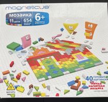 Magneticus Mosaik Spiel 654 Teile gebraucht