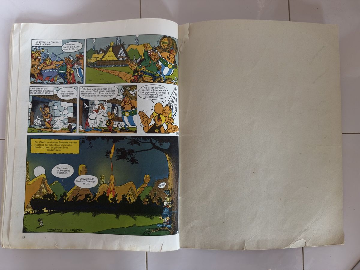 Comics: Asterix und Obelix bei den Belgiern Comic Heft – Gebraucht aus Haegendorf von Chruege 4