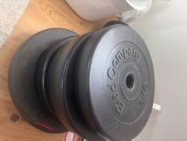 Hantelscheiben 7.5 KG x 4 St., 10.0 KG x 2 St. guter Zustand