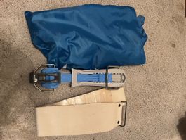 Kinder Tourenskiset für Pistenbindung. Inkl Felle ca 130cm l